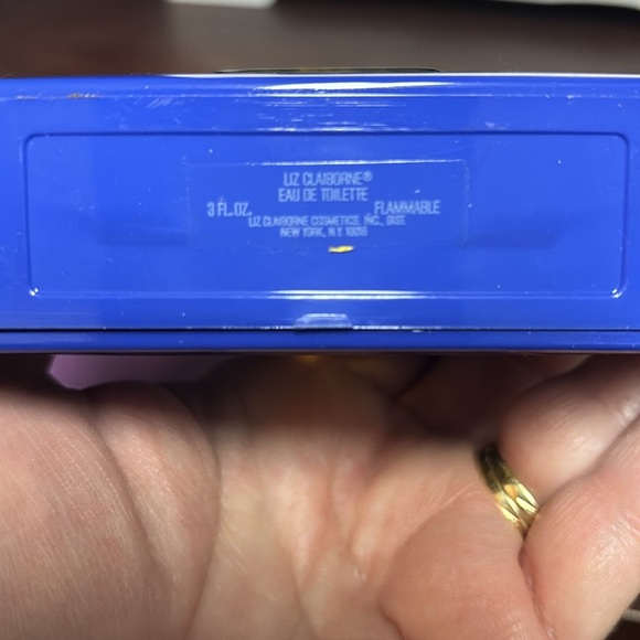 LIZ CLAIBORNE for WOMEN 3.oz EDT Splash VINTAGE FORMULA *BLUE TRIANGLE* NIB - Picture 5 of 6